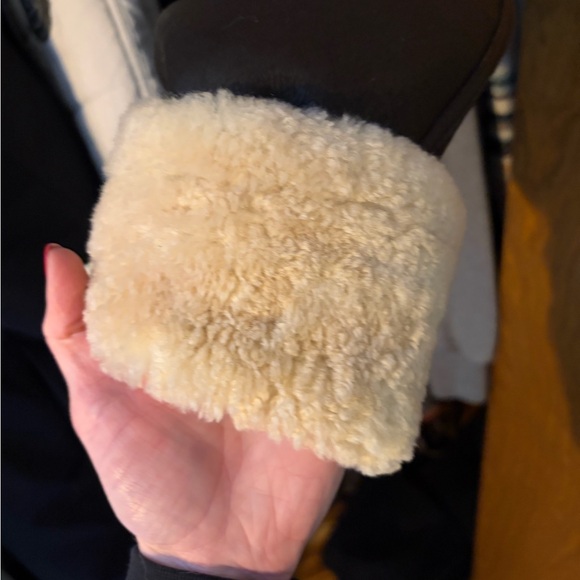 Brown Shearling B3 Bomber Aviator Jacket - Picture 7 of 15